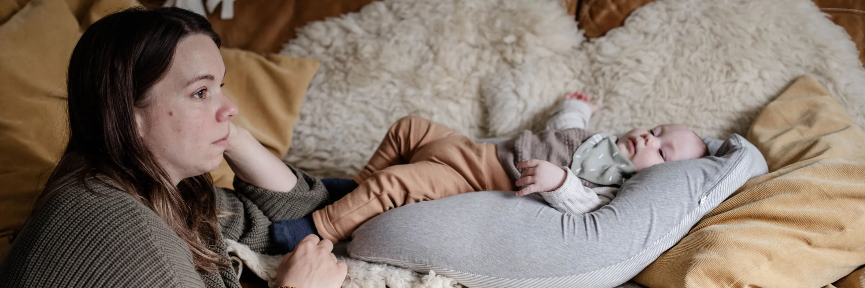 Nicht nur Babyglück: Viele Eltern kämpfen nach der Geburt mit einer postpartalen Depression.